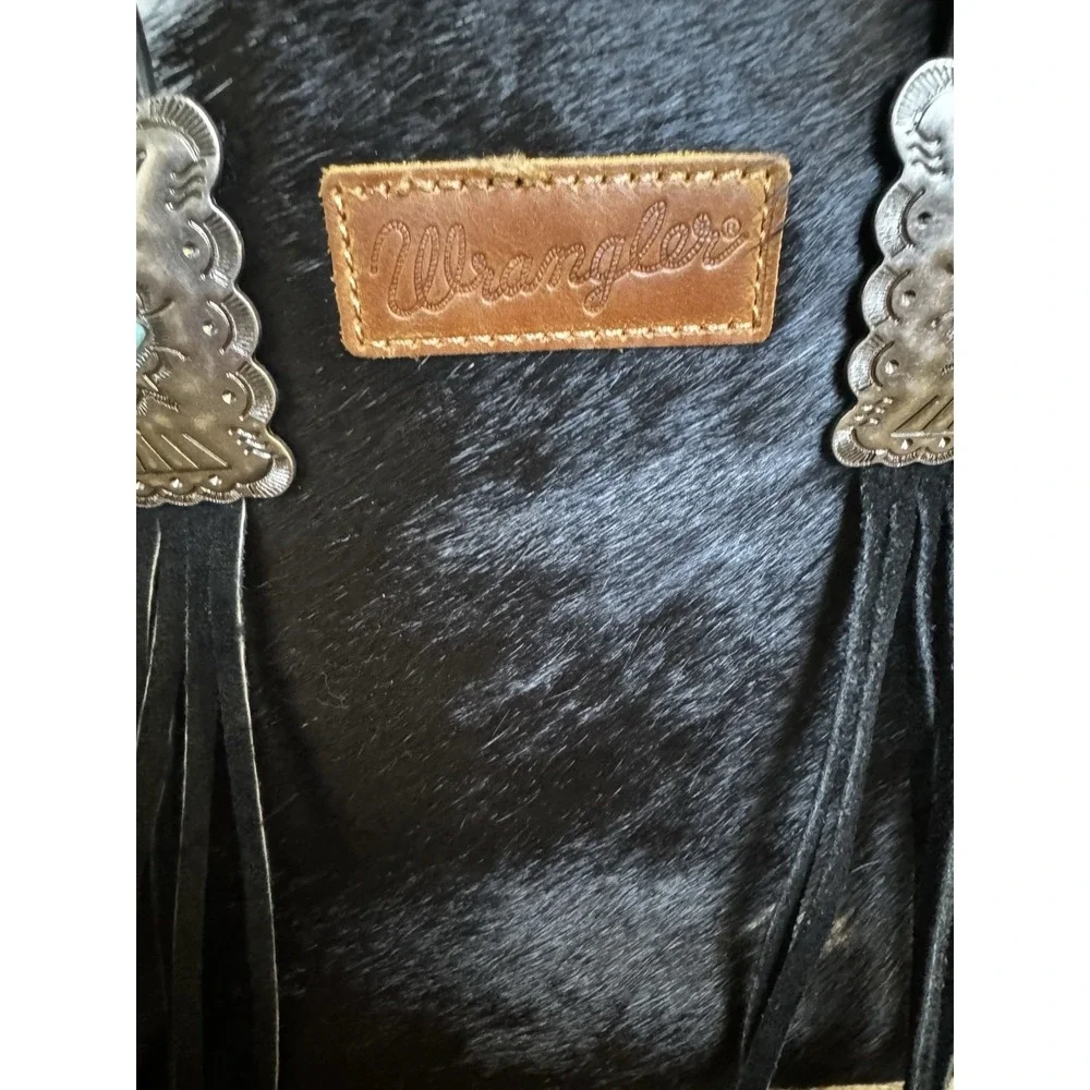 Wrangler leather black